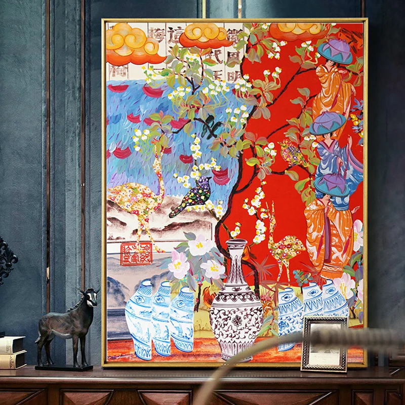 100% Hand Painted Abstract Flower Art Oil Painting On Canvas Wall Art Frameless Picture Decoration For Live Room Home Decor Gift
100% Hand Painted Abstract Flower Art Oil Painting On Canvas Wall Art Frameless Picture Decoration For Live Room Home Decor Gift