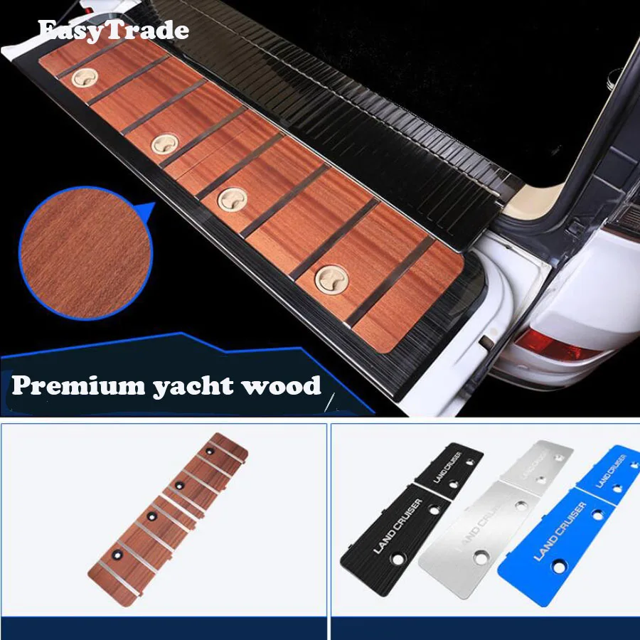 For Toyota Land Cruiser 2008-2019 Accessories Car Rear Guard Cover Trim Trunk Door Sill Protector Panel Car styling
For Toyota Land Cruiser 2008-2019 Accessories Car Rear Guard Cover Trim Trunk Door Sill Protector Panel Car styling