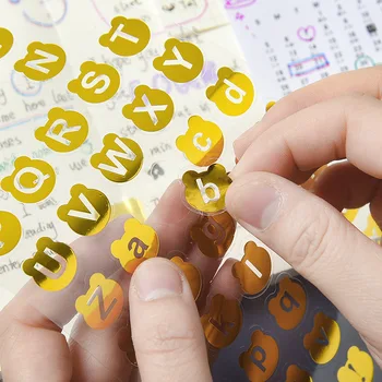 Bronzing alphanumeric daily payment decorative stickers DIY hand account decoration weekly and monthly letter stickers
Bronzing alphanumeric daily payment decorative stickers DIY hand account decoration weekly and monthly letter stickers