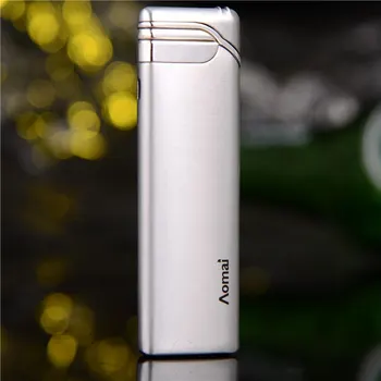 Portable flat long ultra-thin windproof lighter metal butane gas inflatable blue flame rechargeable butane cigarette lighter
Portable flat long ultra-thin windproof lighter metal butane gas inflatable blue flame rechargeable butane cigarette lighter
