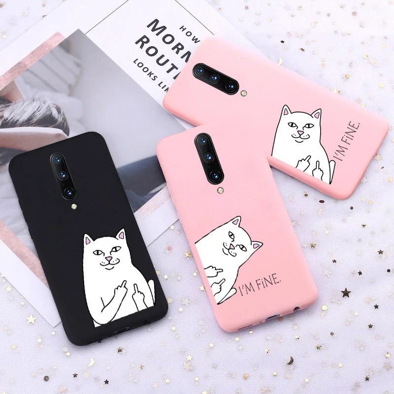 Funny Cartoon Cat Case For Oneplus 7T 7 Pro 6T 6 Case Silicon Candy Protective Bumper For One plus 7 Pro 6T 6 OnePlus7T Covers
Funny Cartoon Cat Case For Oneplus 7T 7 Pro 6T 6 Case Silicon Candy Protective Bumper For One plus 7 Pro 6T 6 OnePlus7T Covers