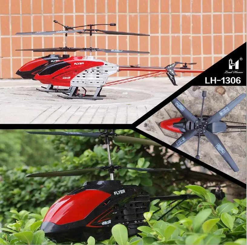 Drop-resistant Remote Control Helicopter Li Huang 1306 Remote Control 3.5 Channel Children Ultra Large Alloy Aircraft
Drop-resistant Remote Control Helicopter Li Huang 1306 Remote Control 3.5 Channel Children Ultra Large Alloy Aircraft