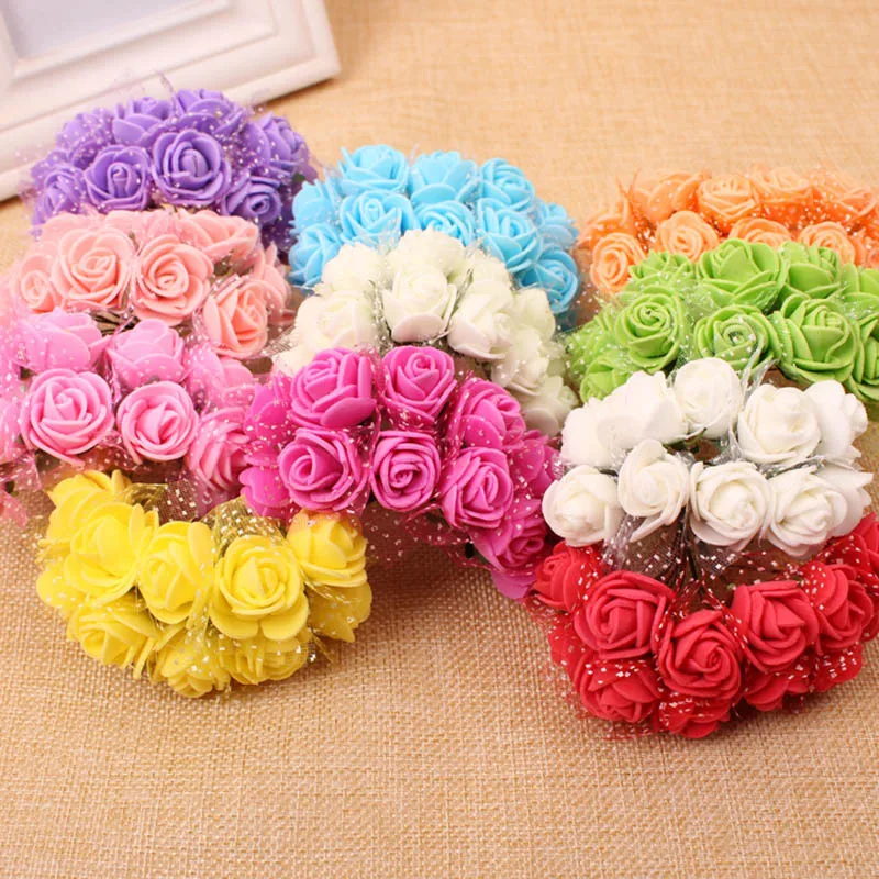 Home Wedding Decor 144Pcs Wedding Party Decoration DIY Wreath Gift 2CM Scrapbooking Accessories Fake Flowers Mini Foam Roses
Home Wedding Decor 144Pcs Wedding Party Decoration DIY Wreath Gift 2CM Scrapbooking Accessories Fake Flowers Mini Foam Roses