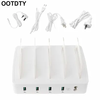 Quick Charge 4 USB Port Charging Dock Station Fasts Charger HUB Power Adapter for Mobile Phone Tablet Powerbank EU US AU UK Plug
Quick Charge 4 USB Port Charging Dock Station Fasts Charger HUB Power Adapter for Mobile Phone Tablet Powerbank EU US AU UK Plug