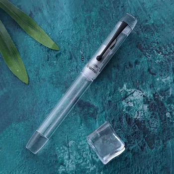 Tramol Fountain Pen Clear Trasparent Resin Ink Pen EF/F Nib Eyedropper Pen Office school supplies Writing Pens Gift 
Tramol Fountain Pen Clear Trasparent Resin Ink Pen EF/F Nib Eyedropper Pen Office school supplies Writing Pens Gift