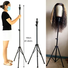 Adjustable Long Wig Stand Tripod Hairdressing Training Head Tripod Holder With Wigs Making Kit Tool For Mannequin Canvas Head
Adjustable Long Wig Stand Tripod Hairdressing Training Head Tripod Holder With Wigs Making Kit Tool For Mannequin Canvas Head
