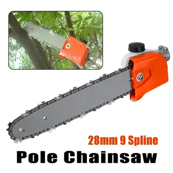 28mm 9 Spline Pole Chainsaw Saw Tree Cutter Tree Chainsaw Gearboxs Gear Head Tool +Chain+Guide Woodworking
28mm 9 Spline Pole Chainsaw Saw Tree Cutter Tree Chainsaw Gearboxs Gear Head Tool +Chain+Guide Woodworking