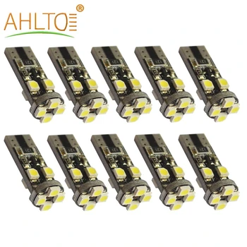 10PCS Car Led Canbus White T10 194 W5W 3528 8SMD Car Brake Lights Interior Reading Bulbs Car Tail Backup Light Parking Lamps 12V
10PCS Car Led Canbus White T10 194 W5W 3528 8SMD Car Brake Lights Interior Reading Bulbs Car Tail Backup Light Parking Lamps 12V