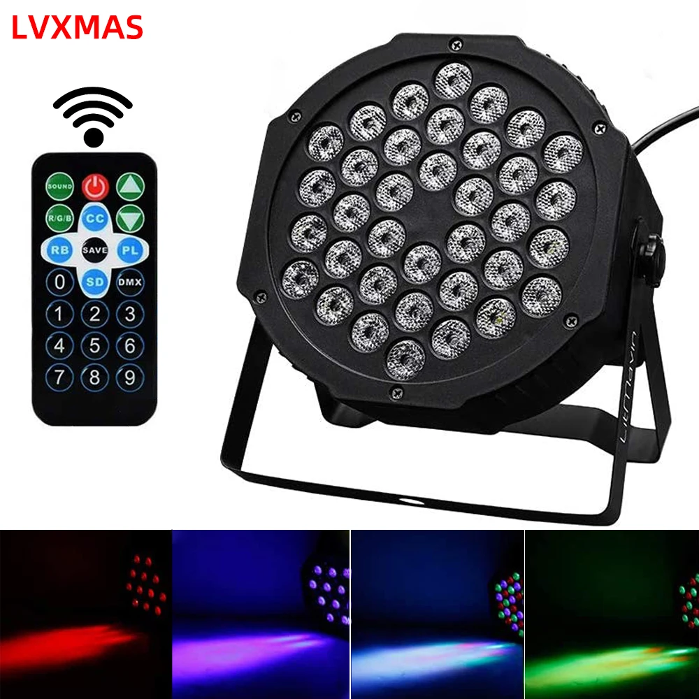 Пульт дистанционного управления Par Light 36x1 Вт RGB диско свет DMX контроллер для