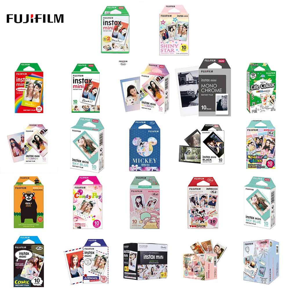 Fujifilm Instax Mini Film Mini 8 9 White Film Photo Paper Snapshot Album Instant Print for Fujifilm Instax Mini 7s/8/25/90/9
Fujifilm Instax Mini Film Mini 8 9 White Film Photo Paper Snapshot Album Instant Print for Fujifilm Instax Mini 7s/8/25/90/9