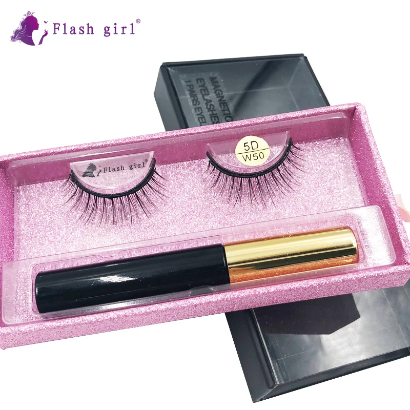Flash Girl 5D-W series W 50 beautiful and soft mink magnetic eyelashes and eyeliner suit
Flash Girl 5D-W series W 50 beautiful and soft mink magnetic eyelashes and eyeliner suit