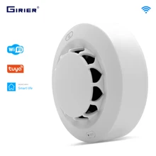 GIRIER Tuya Wifi Smart Smoke Fire Alarm Detector Sensor with Battery Powered Works with Smart Life App No Hub Required
GIRIER Tuya Wifi Smart Smoke Fire Alarm Detector Sensor with Battery Powered Works with Smart Life App No Hub Required