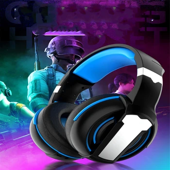 Gaming Headset Headphones with Microphone Light Surround Sound Bass Earphones G1 Professional Gamer Earphone PC Laptop phone
Gaming Headset Headphones with Microphone Light Surround Sound Bass Earphones G1 Professional Gamer Earphone PC Laptop phone