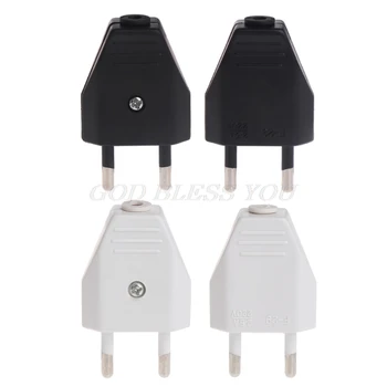 2 Pcs new type German Type European standard Power 2 Pin Plugs Network Cables 2.5A 220V Electric Contact Drop Shipping
2 Pcs new type German Type European standard Power 2 Pin Plugs Network Cables 2.5A 220V Electric Contact Drop Shipping