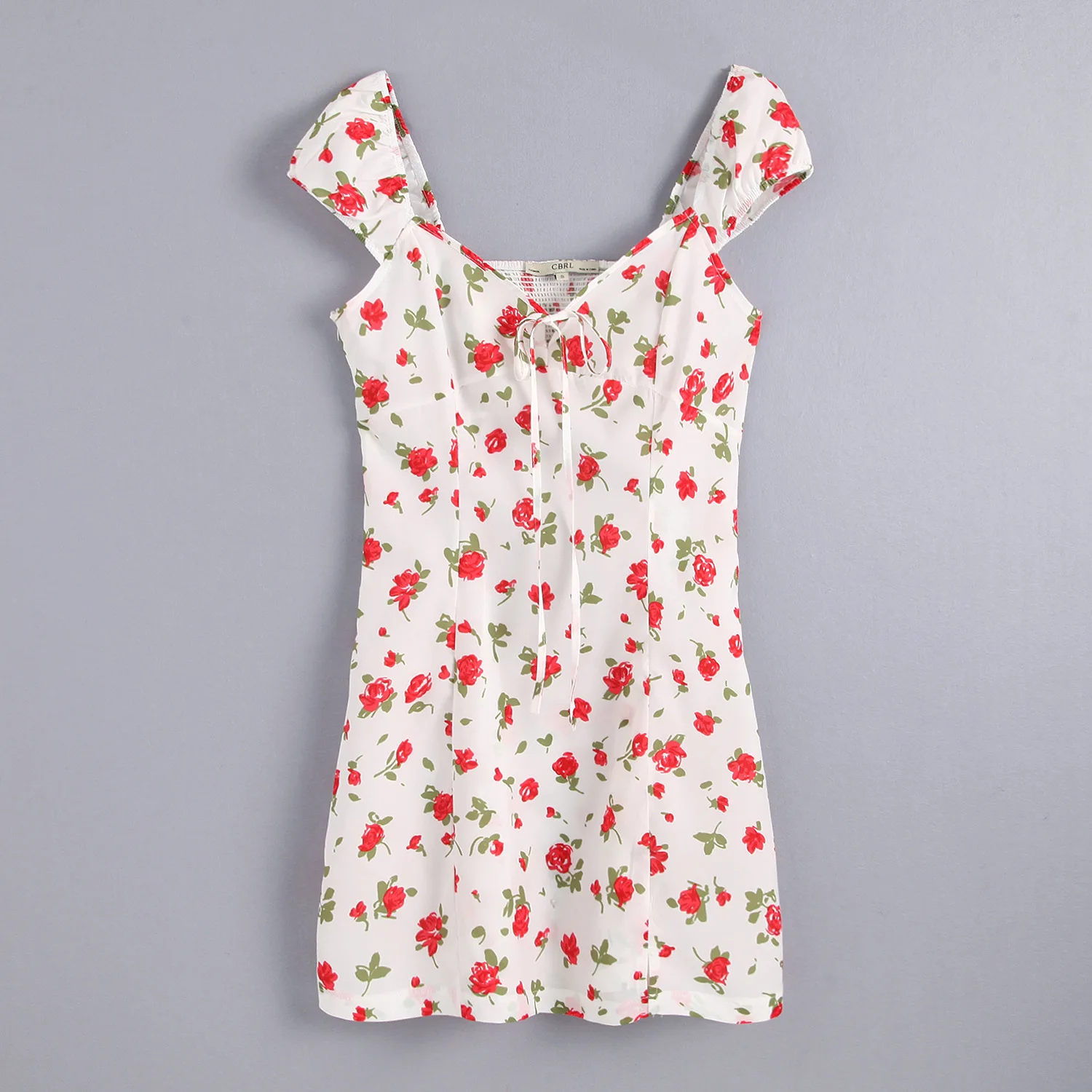 2019 Spring Europe And America WOMEN'S Dress New Style Rose Floral Printed Dress 9728
2019 Spring Europe And America WOMEN'S Dress New Style Rose Floral Printed Dress 9728