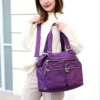 Large Bag Women Nylon Waterproof Travel Tote Ladies Hand Bags Crossbody Bag For Women Female Shoulder Bags Bolsas Feminina W675 
Large Bag Women Nylon Waterproof Travel Tote Ladies Hand Bags Crossbody Bag For Women Female Shoulder Bags Bolsas Feminina W675