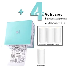 Phomemo Mini Portable Printer M02 Thermal Printer Paper Photo Sticker Maker fit Android IOS Phone Wireless Imprimante
Phomemo Mini Portable Printer M02 Thermal Printer Paper Photo Sticker Maker fit Android IOS Phone Wireless Imprimante