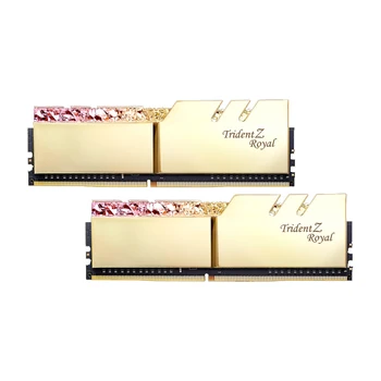 G.SKILL Trident Z Royal F4-3200C14D-16GTRS DDR4 3200 Frequency 16G (8Gx2) Set Desktop Memory RGB Light Bar (CL14)
G.SKILL Trident Z Royal F4-3200C14D-16GTRS DDR4 3200 Frequency 16G (8Gx2) Set Desktop Memory RGB Light Bar (CL14)
