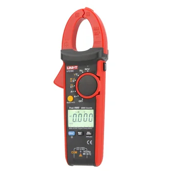 UT216C 600A True RMS Digital Clamp Meters Auto Ranges w/Frequency Capacitance Temperature & NCV Test
UT216C 600A True RMS Digital Clamp Meters Auto Ranges w/Frequency Capacitance Temperature & NCV Test