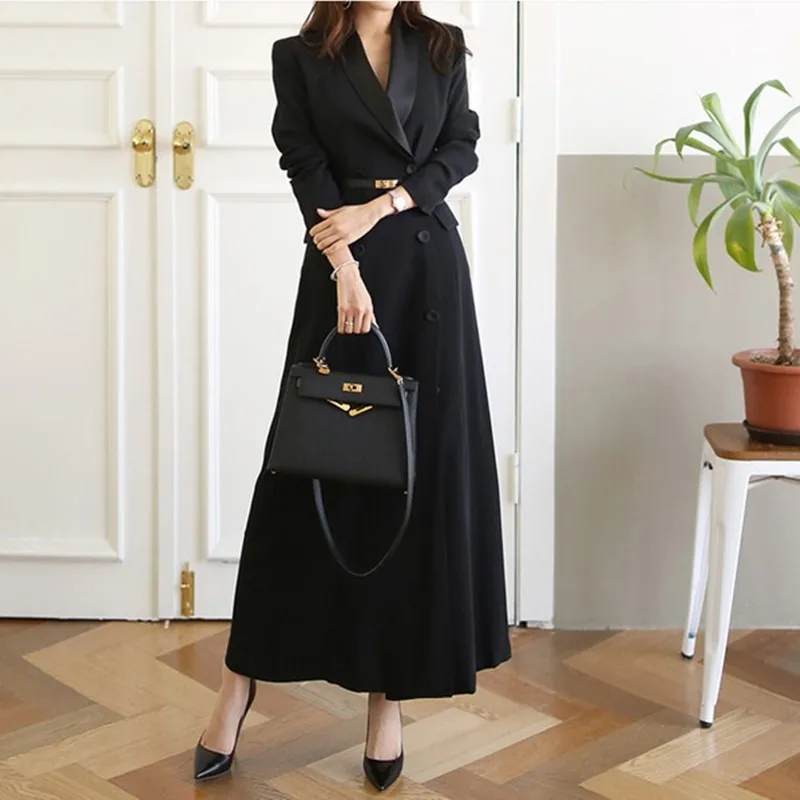 ZAWFL Women 2020 Autumn Winter New Solid Color Woolen Outwears Female Double Breasted Loose Jackets Ladies Pockets Mid-long Coat
ZAWFL Women 2020 Autumn Winter New Solid Color Woolen Outwears Female Double Breasted Loose Jackets Ladies Pockets Mid-long Coat