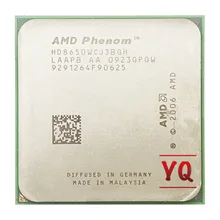 AMD Phenom X3 8650 2.3 GHz Triple-Core CPU Processor HD8650WCJ3BGH Socket AM2+ AMD Phenom X3 8650 2.3 GHz Triple-Core CPU Processor HD8650WCJ3BGH Socket AM2+
