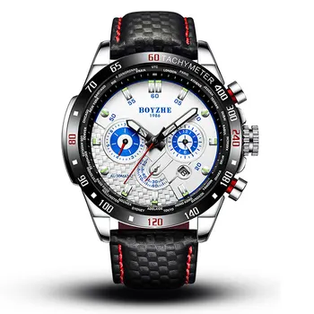 Fashion Automatic Mechanical Watch Men Multi-function Watch Calendar Luminous Luxury Watches Male Waterproof Clock Leather Strap
Fashion Automatic Mechanical Watch Men Multi-function Watch Calendar Luminous Luxury Watches Male Waterproof Clock Leather Strap