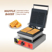 ITOP Waffle Maker Elecrtic Waffles Machine 2 Pcs Rectangular Commercial Muffin Machine Non Stick Breakfast Machine 110V 220V
ITOP Waffle Maker Elecrtic Waffles Machine 2 Pcs Rectangular Commercial Muffin Machine Non Stick Breakfast Machine 110V 220V