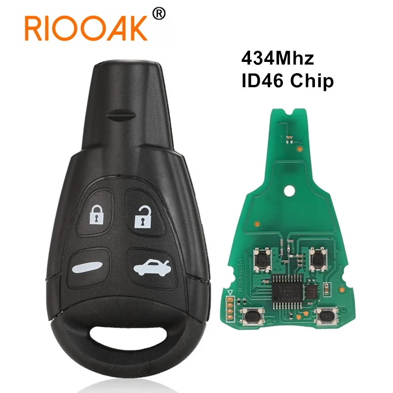 Запасной дистанционный ключ с 4 кнопками, 434 МГц, ID 46, ФОБ, LTQSAAM433TX для SAAB 93 95 9-3 9-5 WF
Запасной дистанционный ключ с 4 кнопками, 434 МГц, ID 46, ФОБ, LTQSAAM433TX для SAAB 93 95 9-3 9-5 WF