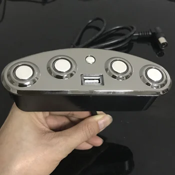 5 Button Recliner Round Hand Controller, Electric Sofa Handset with 5 Pin Plug Fixed Power Recliner Switch or Lift Chair
5 Button Recliner Round Hand Controller, Electric Sofa Handset with 5 Pin Plug Fixed Power Recliner Switch or Lift Chair
