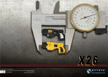 IN STOCK 1/6 ZY TOYS Gun Model Plastic Pistol Weapon DIY Assembled Taser X26 Stun Weapon Toy Fit 12inch Action Figure
IN STOCK 1/6 ZY TOYS Gun Model Plastic Pistol Weapon DIY Assembled Taser X26 Stun Weapon Toy Fit 12inch Action Figure