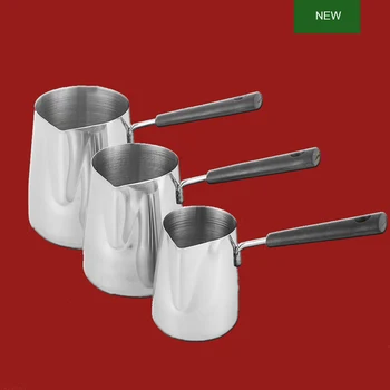 304 Stainless Steel Thick Coffee Cup Long Handle Milk Juice Jug Mugs Can Be Used For Coffee Garland Household Kitchen Tools 1PCS
304 Stainless Steel Thick Coffee Cup Long Handle Milk Juice Jug Mugs Can Be Used For Coffee Garland Household Kitchen Tools 1PCS
