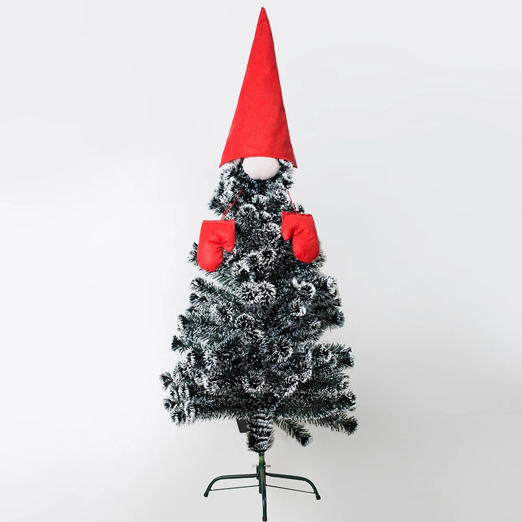 Christmas Tree Santa Hat for Adults Big Santa Hat Comfort Red