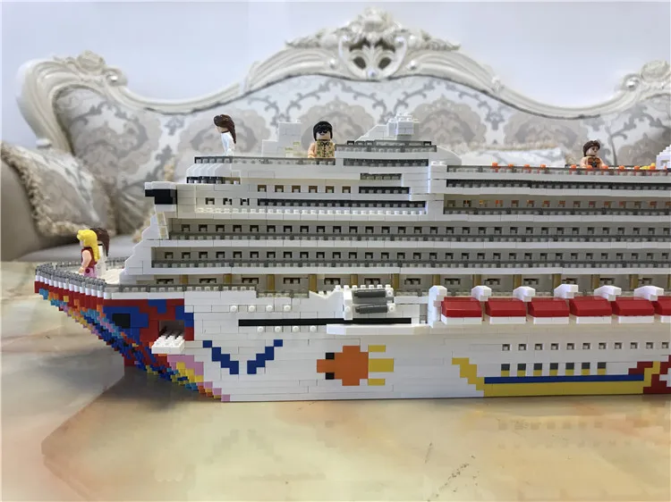 4950 Granule No. Cruise Educational Diamond Small Xingmeng Micro Assembled Building Blocks Non-≥ 14 Years Old Toy Gift
4950 Granule No. Cruise Educational Diamond Small Xingmeng Micro Assembled Building Blocks Non-≥ 14 Years Old Toy Gift