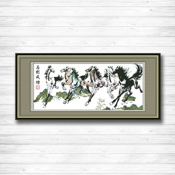 Horse mascot animal home decor painting counted print on canvas DMC 14CT 11CT Chinese Cross Stitch Needlework Set Embroider kits
Horse mascot animal home decor painting counted print on canvas DMC 14CT 11CT Chinese Cross Stitch Needlework Set Embroider kits