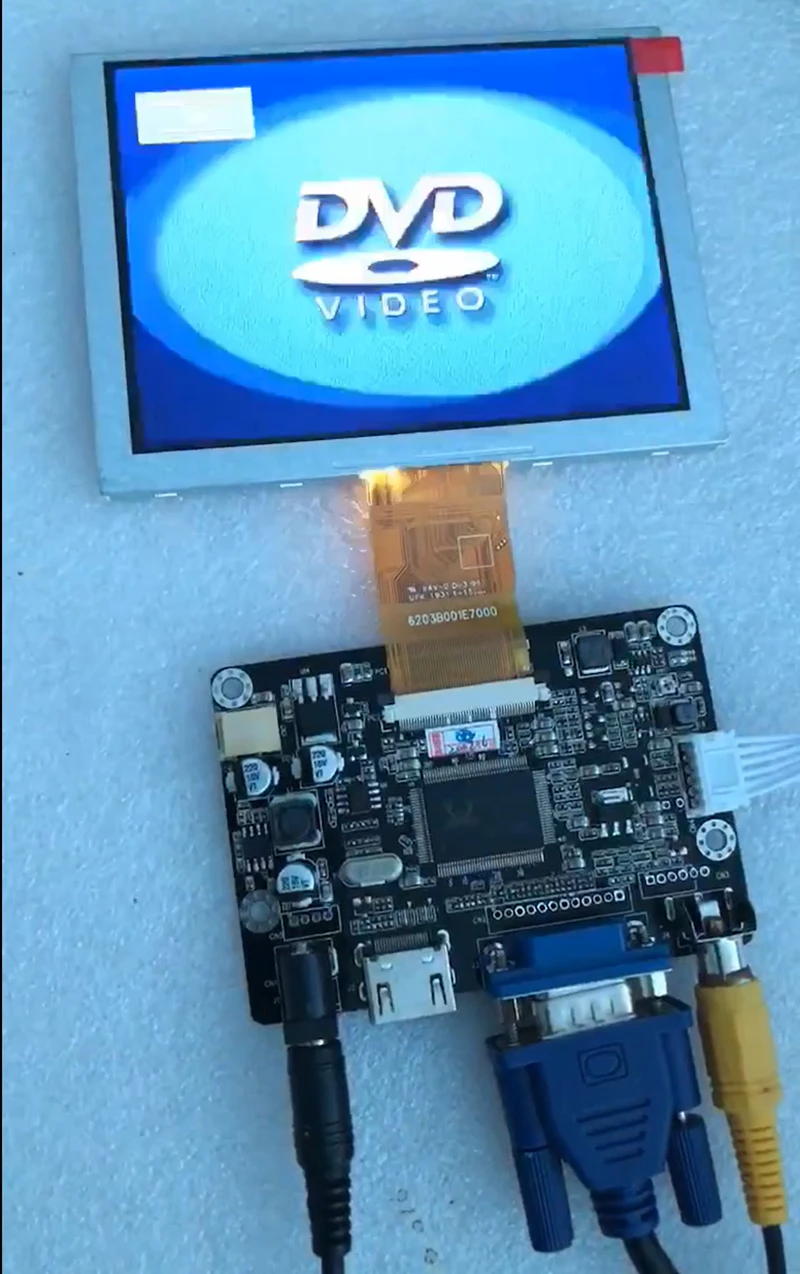 

5-дюймовый TFT ЖК-экран, панель дисплея 640x480 Φ с HDMI VGA AV, плата драйвера контроллера ЖК-дисплея, работает с 50Pin TTL LCD Новинка
