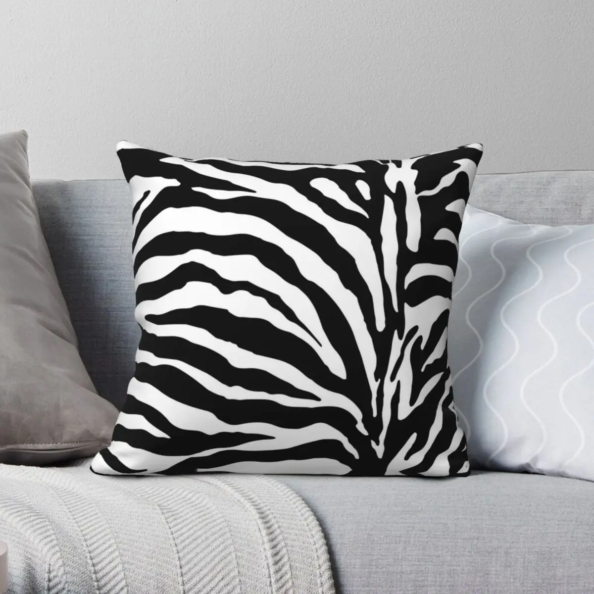 ZEBRA Square Pillowcase Polyester Linen Velvet Zip Decor Pillow Case Sofa Seater Cushion Cover 18"
ZEBRA Square Pillowcase Polyester Linen Velvet Zip Decor Pillow Case Sofa Seater Cushion Cover 18"