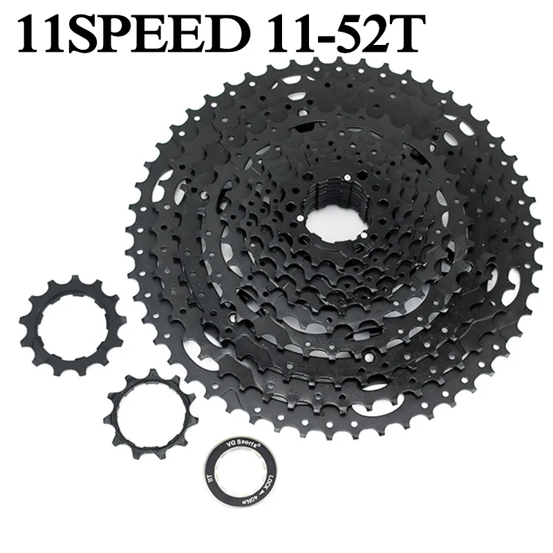 11S 11T-52T Steel Cassette Sprocket MTB Mountain Bike Flywheel Wear Resistant
11S 11T-52T Steel Cassette Sprocket MTB Mountain Bike Flywheel Wear Resistant