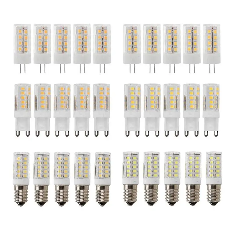 G4/G9/E14 LED Bulb Bulb Warm White 33 Beads 5W 220-240V Corn Light Chandelier for Home Modern Living Room LED Light
G4/G9/E14 LED Bulb Bulb Warm White 33 Beads 5W 220-240V Corn Light Chandelier for Home Modern Living Room LED Light