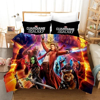 Guardians of the Galaxy Bedding Set Duvet Covers Pillowcases The Avengers Comforter Bedding Sets Bed Linens Bedclothes(No Sheet)
Guardians of the Galaxy Bedding Set Duvet Covers Pillowcases The Avengers Comforter Bedding Sets Bed Linens Bedclothes(No Sheet)