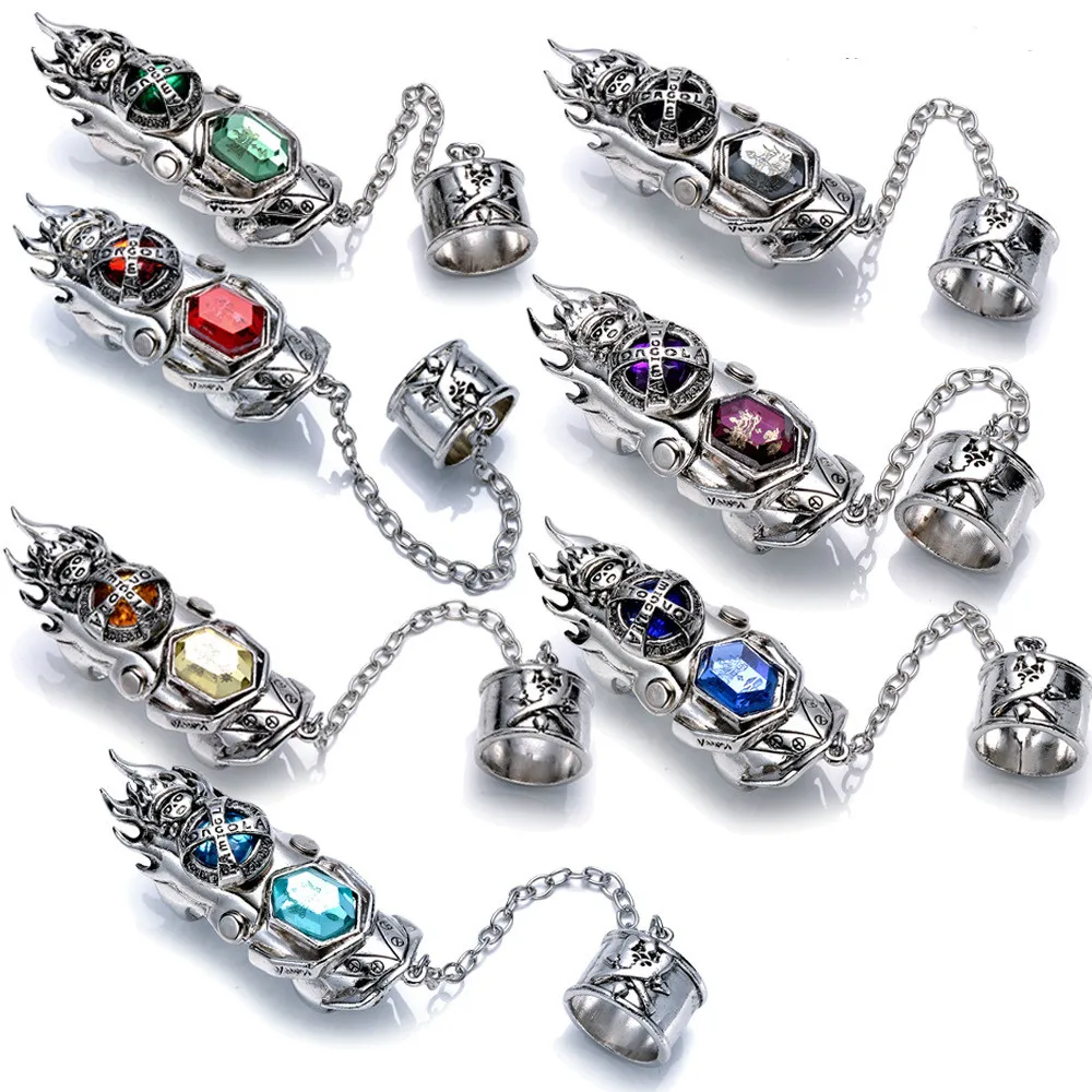 7 Colors Anime Hitman Reborn Katekyo Vongola Ring Finger Ring With Box Cosplay Accessory Jewely Gift For Men Women
7 Colors Anime Hitman Reborn Katekyo Vongola Ring Finger Ring With Box Cosplay Accessory Jewely Gift For Men Women