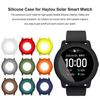 Silicone Watch Case Anti-scratch Full Protection Screen Protector Flexible Smart Bracelet Accessories Cover for Haylou Solar
Silicone Watch Case Anti-scratch Full Protection Screen Protector Flexible Smart Bracelet Accessories Cover for Haylou Solar