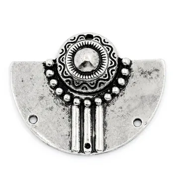 Zinc metal alloy Connectors Findings Fan silver color Pattern Pattern Color Plated 3.7cm x 3cm ,2 PCs new
Zinc metal alloy Connectors Findings Fan silver color Pattern Pattern Color Plated 3.7cm x 3cm ,2 PCs new
