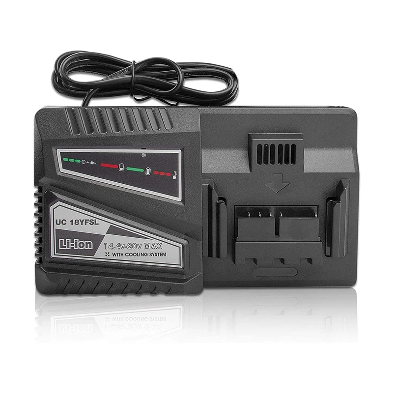 14 4 V-20V Max UC18YFSL Li-Ion Батарея Зарядное устройство для экскаватора HITACHI UC18YSL3 UC18YKSL UC18YRL