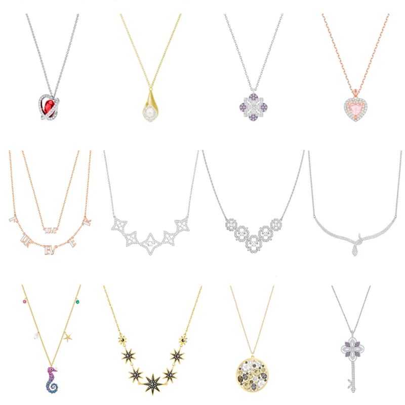 High Quality SWA Original Necklaces Pendants Jewelry Romantic Calla Lily Elegant Low-key Delicate Fashion Snake Women Wholesale
High Quality SWA Original Necklaces Pendants Jewelry Romantic Calla Lily Elegant Low-key Delicate Fashion Snake Women Wholesale