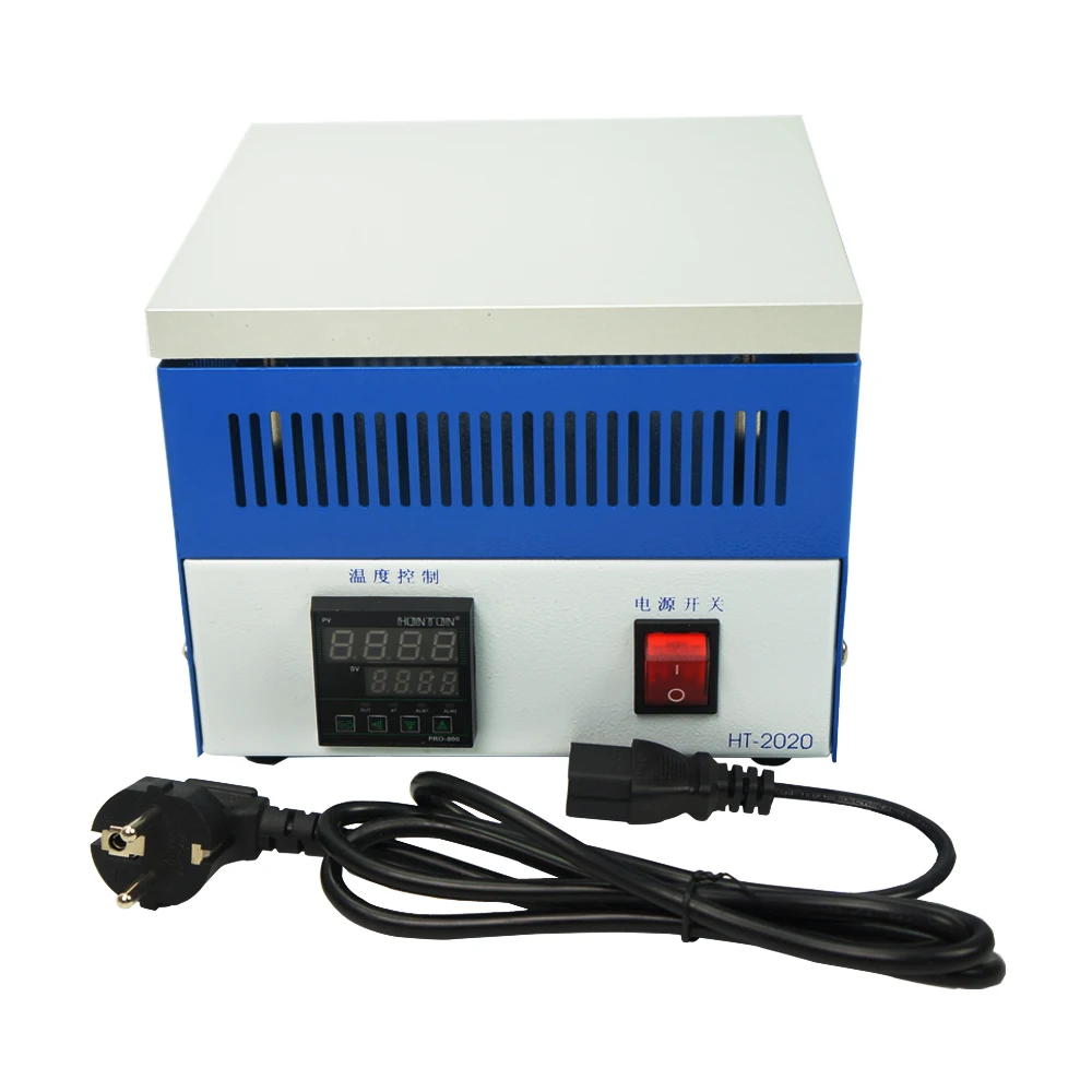 Heating plate station HT-2020 800W Digital constant temperature heating platform for phone LCD repair screen separator | Инструменты