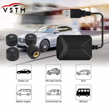 New Version USB Android TPMS Car Tire Pressure Monitor System Display 4 EXternal Sensor Android Navigation Tyre Pressure Alarm
New Version USB Android TPMS Car Tire Pressure Monitor System Display 4 EXternal Sensor Android Navigation Tyre Pressure Alarm
