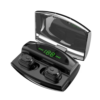 Cordless Earbuds TWS True Wireless Blue Headphones XG20 Earbuds Power Display Tooth Earphones With 2200mAh Power Bank Charger
Cordless Earbuds TWS True Wireless Blue Headphones XG20 Earbuds Power Display Tooth Earphones With 2200mAh Power Bank Charger