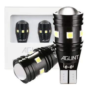 AGLINT 2PCS Backup Reversing Light LED T15 T16 P21W W16W Wedge LED Bulb CANBUS Error Free Bright 9SMD White 6000K Light 12-24V
AGLINT 2PCS Backup Reversing Light LED T15 T16 P21W W16W Wedge LED Bulb CANBUS Error Free Bright 9SMD White 6000K Light 12-24V