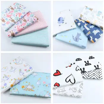 Syunss 100% Cotton Fabric Diy Sewing Cloth For Patchwork Quilting Baby Cribs Cushions Dress Sewing Tissus Tilda Floral Cartoon 
Syunss 100% Cotton Fabric Diy Sewing Cloth For Patchwork Quilting Baby Cribs Cushions Dress Sewing Tissus Tilda Floral Cartoon