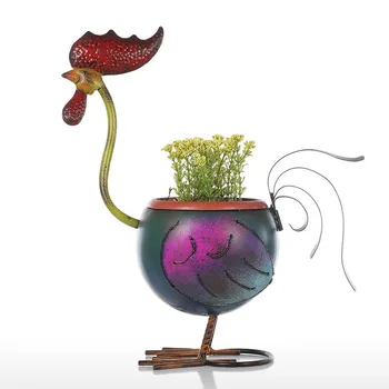 1PC Iron Flowerpot Adorable Cock Planter Succulent Storage Container Gardening Supply for Home Office (Colorful)
1PC Iron Flowerpot Adorable Cock Planter Succulent Storage Container Gardening Supply for Home Office (Colorful)